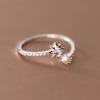 Xiaomi BF CLUB 925 Sterling Silver Ring For Women Jewelry Shinning Stars Open Vintage Handmade Ring Allergy For Party Birthday Gift