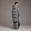 Tanbor Women's Long Warm Down Parka with Detachable Hood