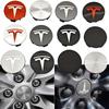 For ABS Tesla Wheel Center Hub Cap Emblem Logo Car Rims Cover Hubcap For Tesla Model 3 Y X S Original Badge Accessories