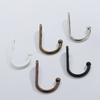 Heavy Duty Alloy Hooks With Screws Wall Mounted Hanging Hangers For Coat Towel Bags Cups Hook Home Storage Rack Holder