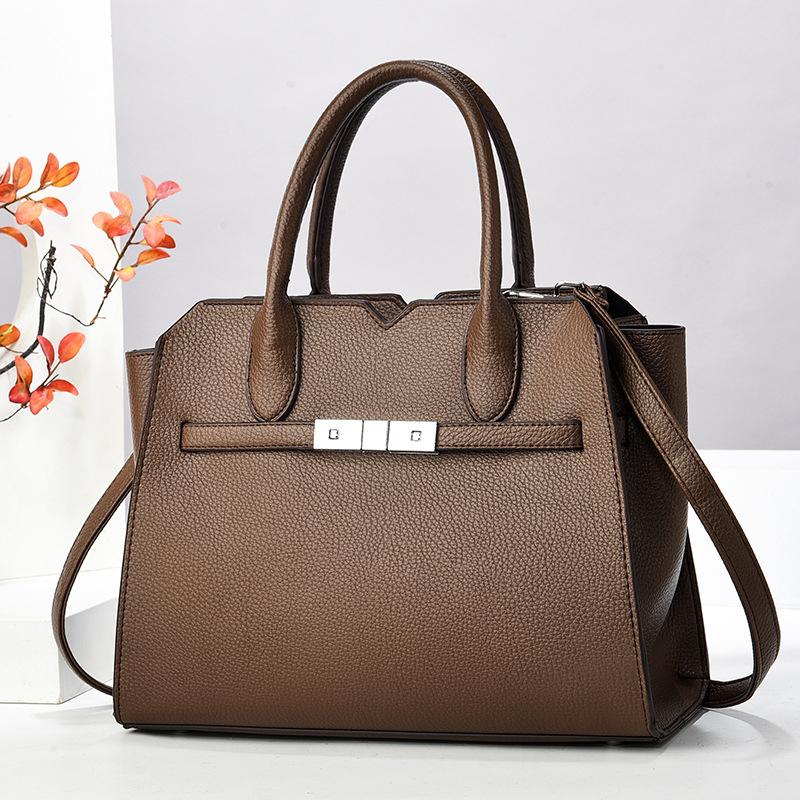 [Classic Women's Bag]  New Fashion Light Luxury Women's Bag Large Capacity Belt Portable Shoulder Bag