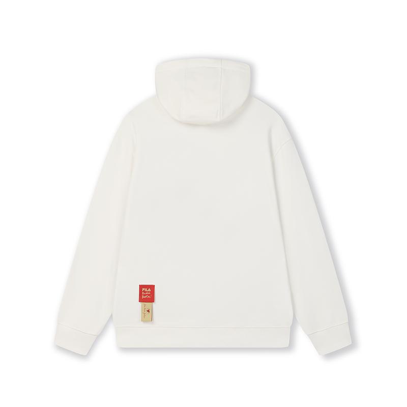 

New FILA ORIGINALE Sweatshirt Unisex Cloud White F11U519204F-WT 165/88A/S