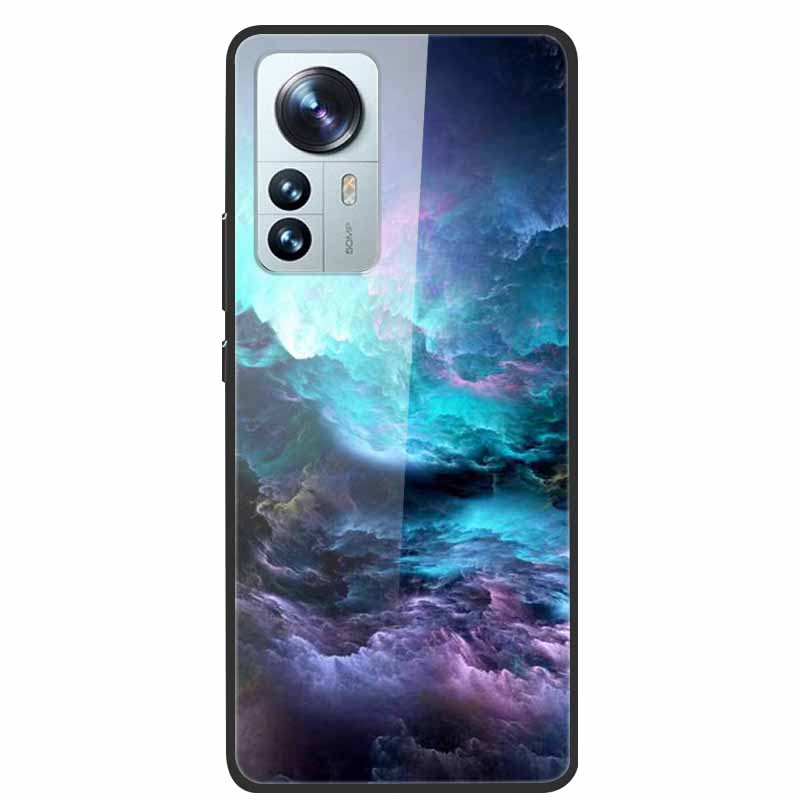 Tempered Glass Cases For Xiaomi 12T 5G Case Hard Phone Back Cover for Xiaomi 12T Pro Protection Shells Mi 12 T 12TPro 2022 Cool
