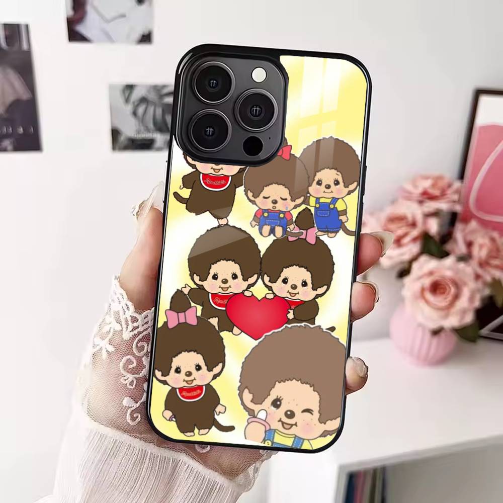 Cartoon M-Monchhichis Phone Case For iPhone 17,16,15,14,13,12,Plus,Pro,Max For Magsafe Magnetic Wireless Charge