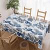 Jellyfish Coral Rectangle Tablecloth for Table Decor Kitchen Dining Waterproof Reusable Tablecloths for Table Wedding Party