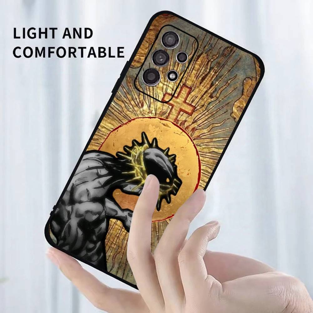 Game B-BlasphemouS Phone Case For Samsung S25,S24,S23,S22,S21,S20,S10,Ultra,Plus,Lite,FE,Soft Silicone Black Cover