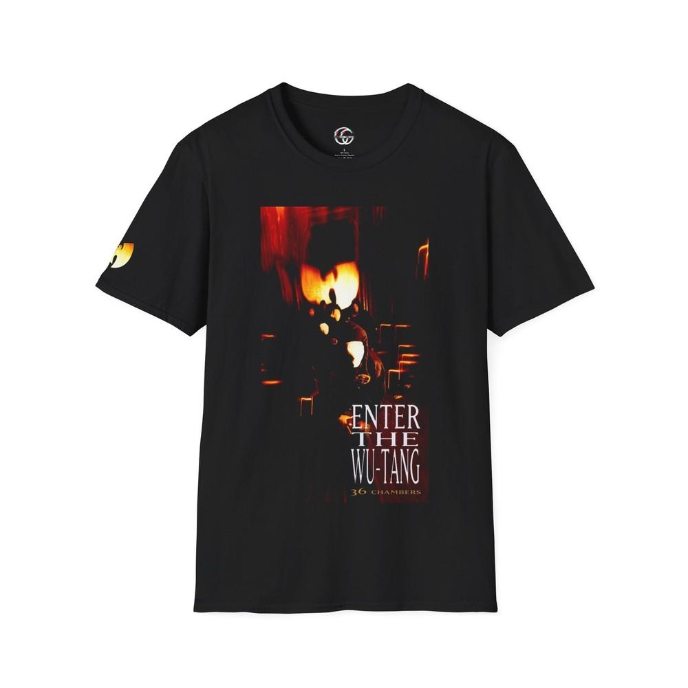 

Enter The 36 Chambers TShirt Hip Hop Tee Wu Clan Fan Gift 90s Retro Rap Shirt Unisex T-Shirt XXL