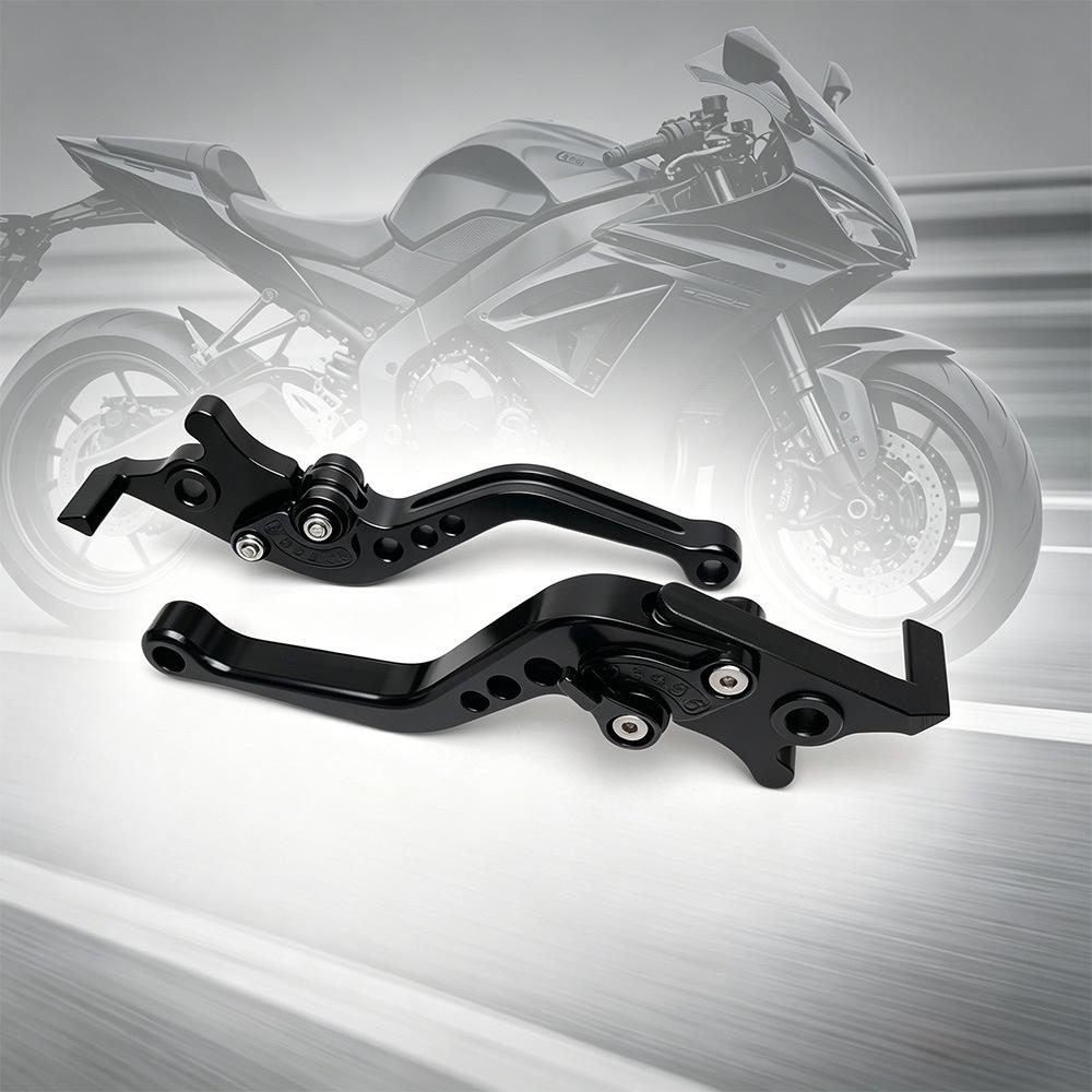 6-Speed Aluminum Motorcycle Clutch Lever with Bull Horn and Disc Brakes