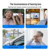Rechargeable In-Ear Hearing Aid for the Elderly - Invisible Sound Amplifier