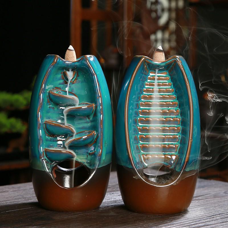 Buddha Hand Backflow Incense Burner - Creative Home Decor Ornament