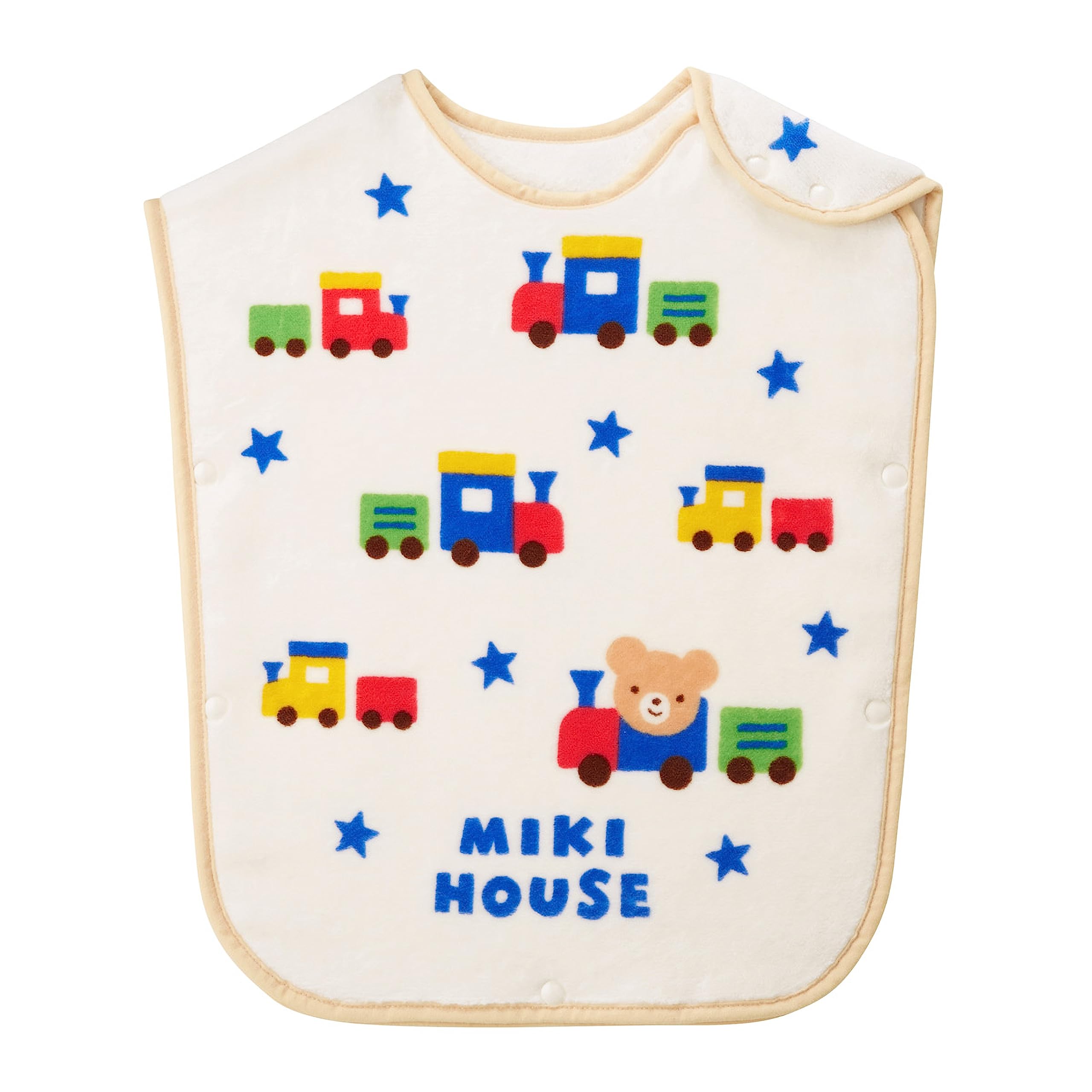 

Cotton Made in Prevents catching a cold while Cold weather For boys and Baby Blue [Miki House] Sleeper, Japan, sleeping, protection, girls, Baby, синий