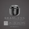 Koizumi Men's Rotary Shaver KMC-0830/H USB Rechargeable Waterproof Washable Mini Size Gray with Cap and Case