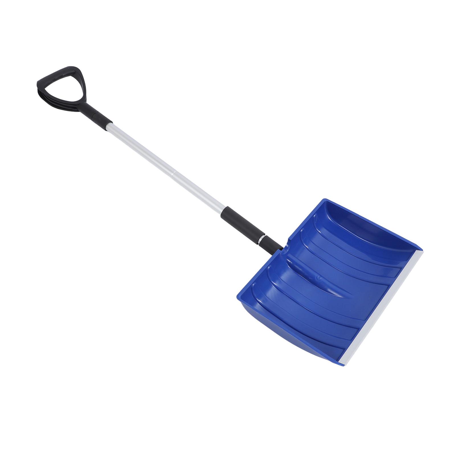 

Лопата для снега съемная большая емкость легкая портативная лопата для экстренной помощи автомобиль сад синий