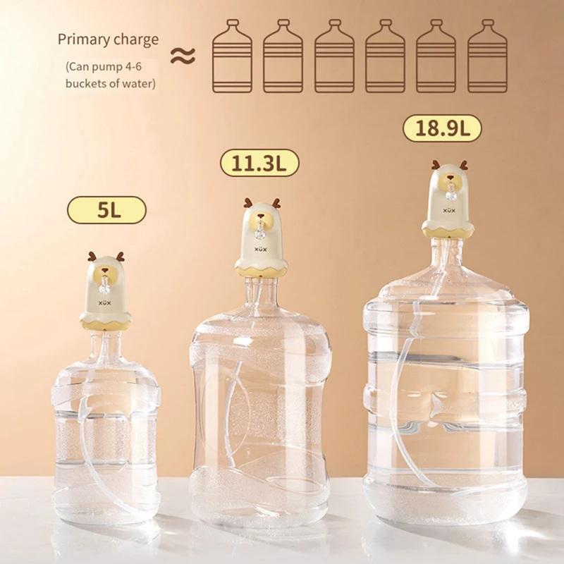 Water Pump Usb Electric Pressure Machine Bottle Dispenser Mineral Automatic Water Discharge Mini Water Dispenser Pump