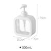 Refillable Soap Pump Dispenser Empty Bottle Dispenser With Press Pump For Soap Shampoo Shower Lotion  Hand Shampoo Bottles Soap