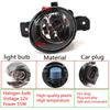 2pcs Led Fog Lights Assembly for Renault Symbol Clio Master Laguna Grand 1998-2014 2015 Halogen Headlights DRL Car Accessories
