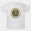 Men Black Print T-shirt Miami Hurricanes 80S Design Vintage No-Cut Transfer Paper Print Cotton Tshirt