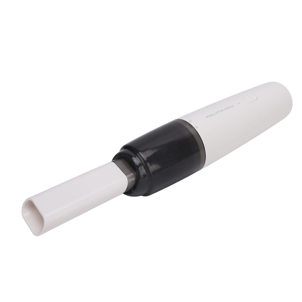 Car Vacuum Cleaner 2 Suction Gears Efficient Filtration High Power Handheld Vacuum Cleaner White