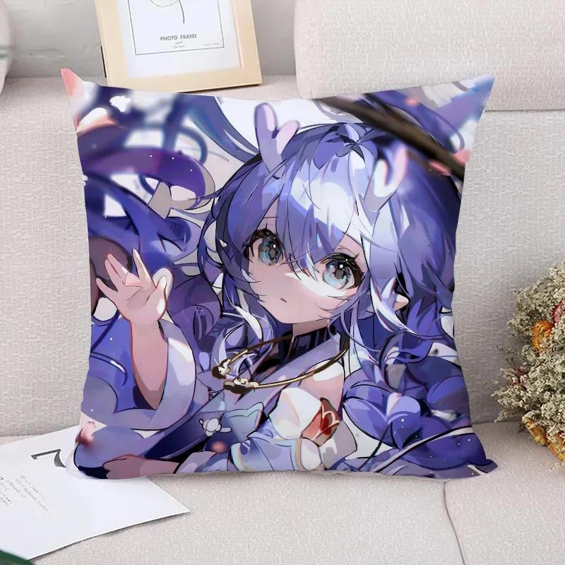 Pillow Cases Decorative Cushions Cover for Sofa Honkai Star Rail Pillowcases  Cushion Covers Pillowcase Car Decoration Body