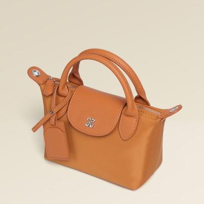 Woven Dumpling Bag Nylon Croissant Bag Women's Solid Color One Shoulder Diagonal Span Women's Bag Crossbody