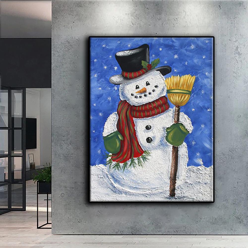 5D DIY Weihnachtsbaum Santa Schneemann Kreuzstich Strass Diamant Zeichnung Stickerei Mosaik Home Decor