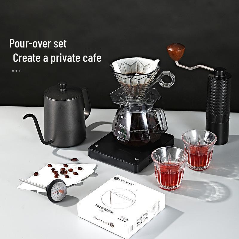 Premium Coffee Pour-Over Gift Set - Complete Utensil Collection