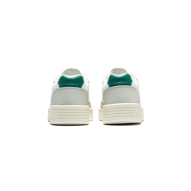 SAUCONY Cross Jz Comfortable Retro Cushioning Low-Top Casual Running Shoes Unisex Sneaker White Gray Green S79046-6