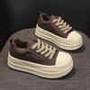 Autumn Women's Casual Sports Shoes 2026 Comfortable Anti Slip Outdoor Fashion Retro Platform Vulcanized Shoes Zapatos Mujer