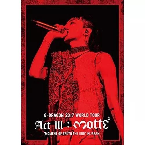 Blu-ray / BIGBANG G-DRAGON 2017 WORLD TOUR ACT III, M.O.T.T.E IN JPN Standard Edition