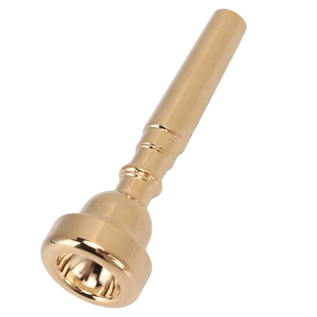 Trumpet Mouthpiece Professional Replacement for Beginners 5C Musical Instrument Accessories Gold