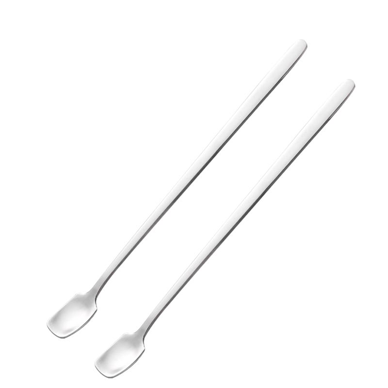 Stainless Steel Dessert & Coffee Spoon Set (2-Pack)