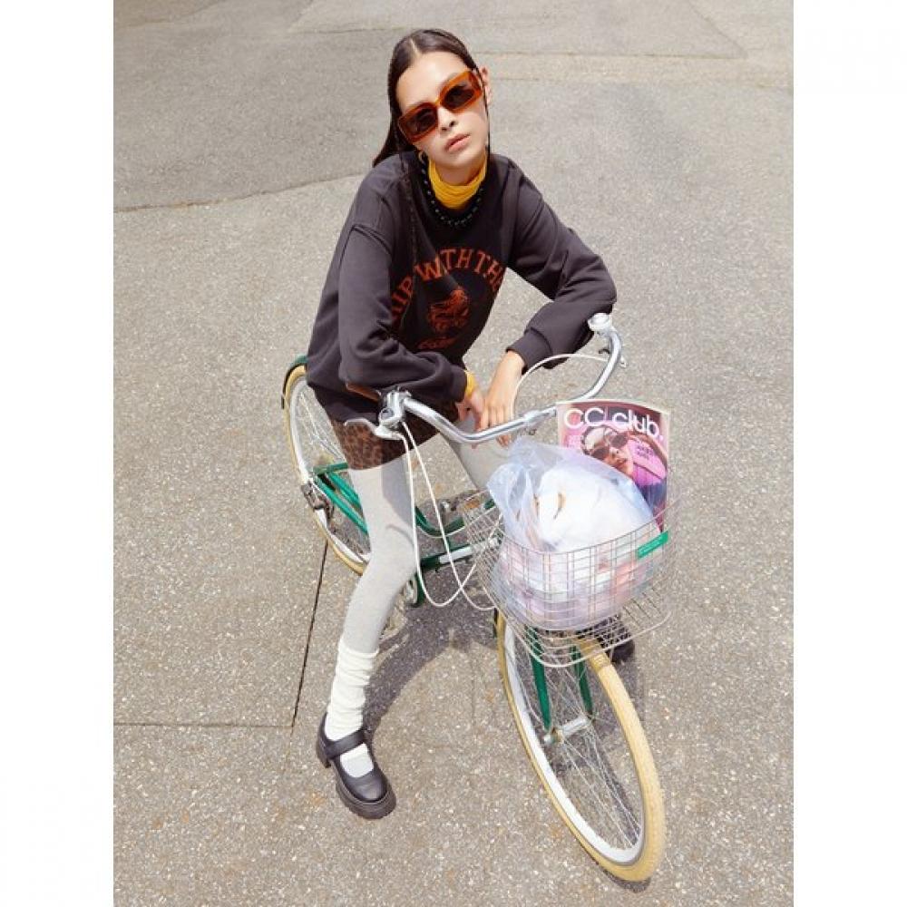 Cc Collect Cc Crew Roller Lettering Sweatshirt C254psm707c