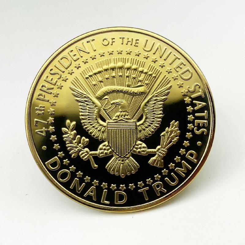 Statue of Liberty - Commemorative Coin Collection Metal 3D Relief Commemorative Medal Badge