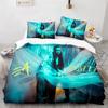 Fashion 3D Printed Singer E-Eva Queen Bedding Set Boys Girls Twin Queen King Size Duvet Cover Pillowcase Bed boys Adult Bedroom