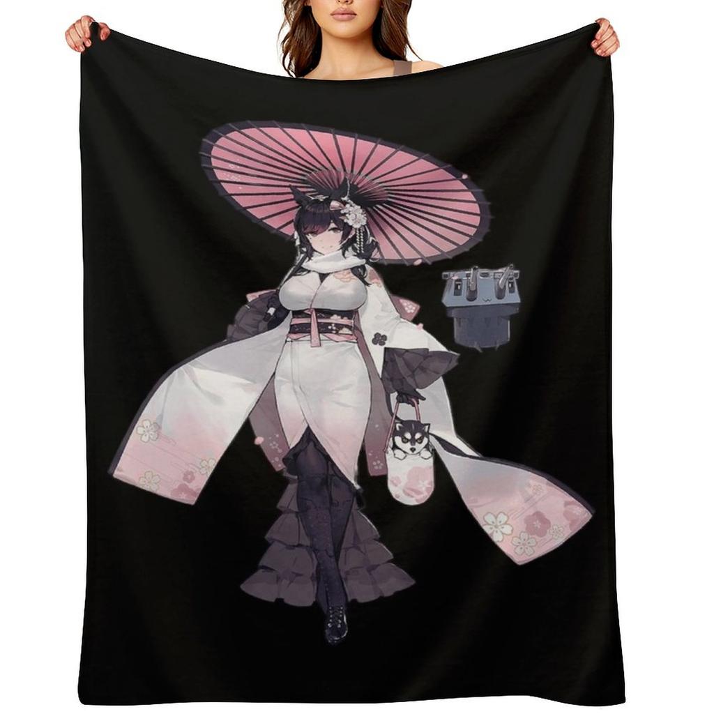 Azur Lane - Takao Throw Blanket Decorative Throw Moving Sofa Extra Large Throw Blankets