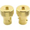 DHT Electronics 2pcs RF coaxial Coax Adapter SMA Male to BNC Female goldplated