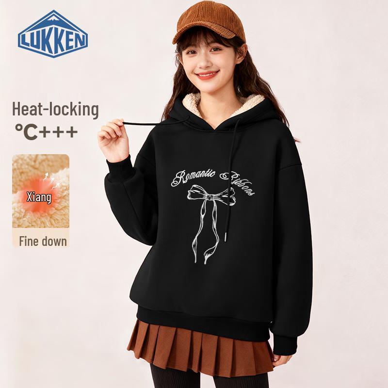 

LUKKEN Women s Lambswool Lined Hoodie S