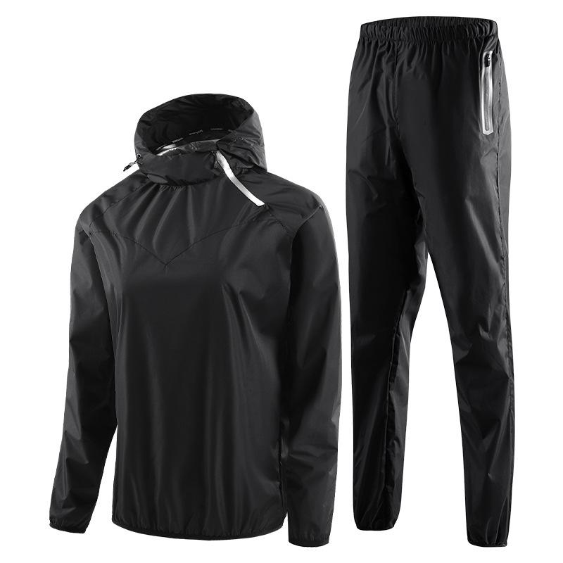 25-Piece Sweat-Inducing Athletic Wear Set: Men's and Women's Training Outfits, Couple's Two-Piece Body-Sculpting Gear