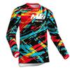 Autumn and Winter Men's 3D Printed Crew Neck Long Sleeve Sports T-Shirt