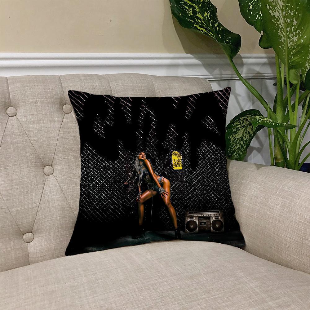 cushion cover Square Sofa Cushion Cover Casual A-Anitta Skin-Friendly Hot Comfortable Singer Pillow Cover