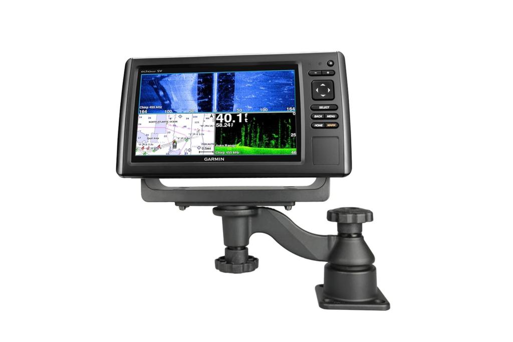 RAM MOUNTS Fish Finder Mount Square Swing Set, Base, Type, RAM-109HU