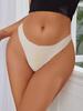 European beautiful woman crotch low waist sexy skin-friendly large size triangular panties seamless panties