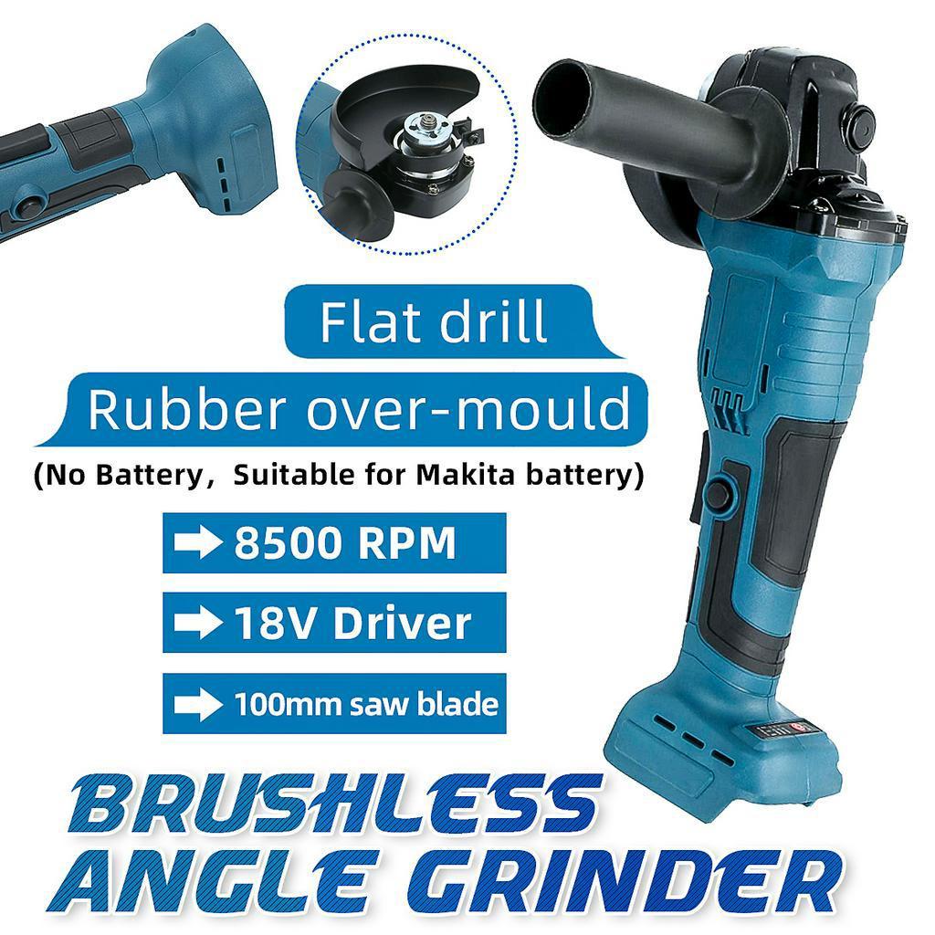 8500rpm LXT Brushless Cordless Grinder 110mm 4In Cutting Tool BODY ONLY UK For 18V Battery