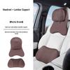 Compatible Headrest Neck Pillow & Lumbar Support for BYD Models: e2, e3, e9, S6, S7