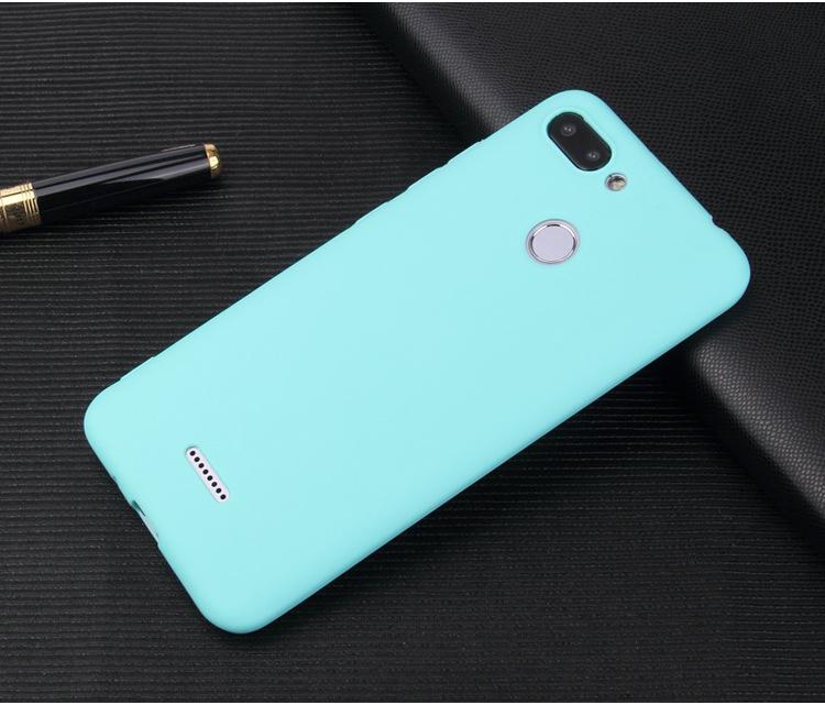 Per Xiaomi Redmi 6 6A Custodia Xiaomi Redmi 6 6A 5,45" pollici Cover per Telefono in Silicone TPU Opaco