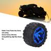 2PCS RC Rubber Tires 144018-3001 Remote Control Car Right Wheel Tire Replacement for WLtoys