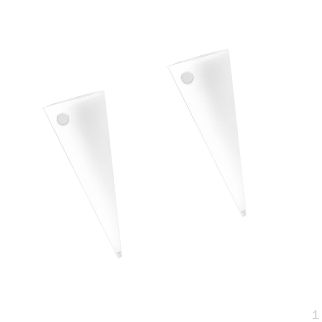 

2x 16cm Clear Flower Planter Terrarium Flowerpot Home Living Room