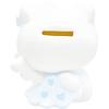 Sanrio "Angel Hello Kitty" Piggy Bank, Approximately 9 X 7 X 13cm Wide, Kitty Goods, Birthday Gift, Blue, SAN4648-1
