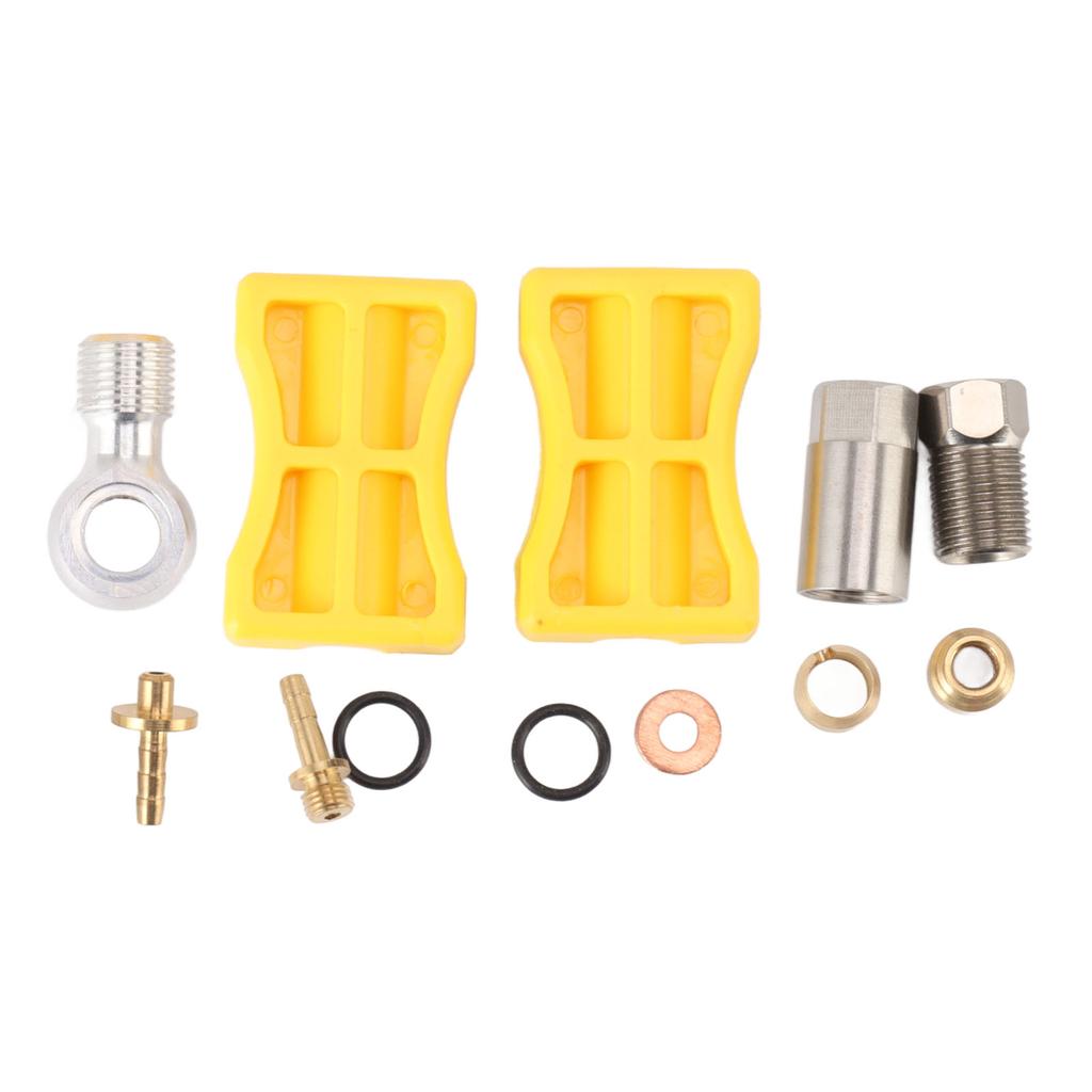 Fahrrad Bremsleitung Verbinder Wiederverwendbare Olive Verbindungsstück Hydraulik Verbinder Set für Mountainbike