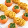 50g Novel Peanut Crisp Moon Cake Mold Persimmon Cookie Cutter Stamp Frame Cake Pastry Dessert Kitchen Accessories Tools